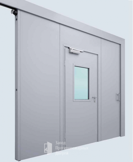 Фото «Откатные ворота EI60 №10» в Волоколамску