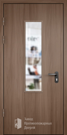 Фото двери «МДФ однопольная со стеклом №7» в Волоколамску