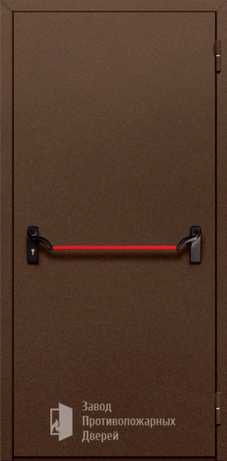 Фото двери «Однопольная глухая с антипаникой №48» в Волоколамску