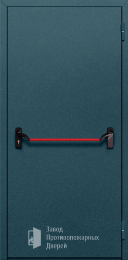 Фото двери «Однопольная глухая с антипаникой №47» в Волоколамску