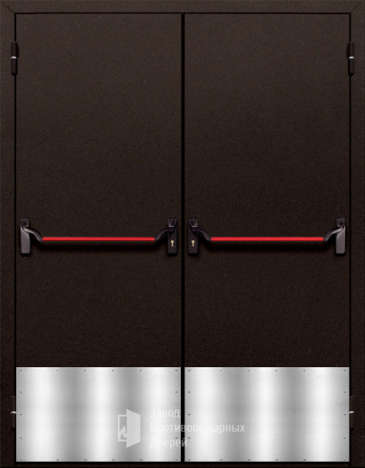 Фото двери «Двупольная с отбойником №46» в Волоколамску