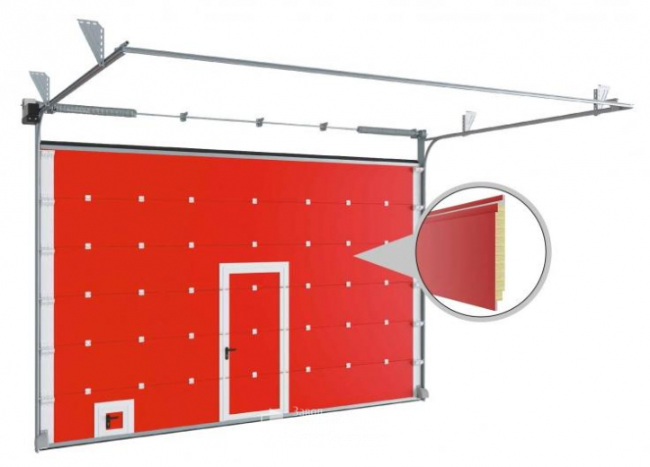 Фото «Секционные ворота EI 60 №8» в Волоколамску