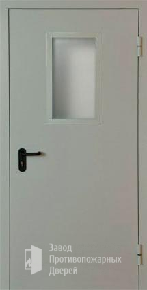 Фото двери «Однопольная со стеклопакетом EI-30» в Волоколамску