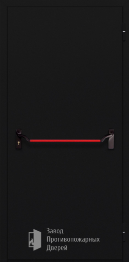 Фото двери «Однопольная глухая с антипаникой №44» в Волоколамску