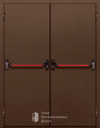 Фото двери «Двупольная глухая с антипаникой №18» в Волоколамску