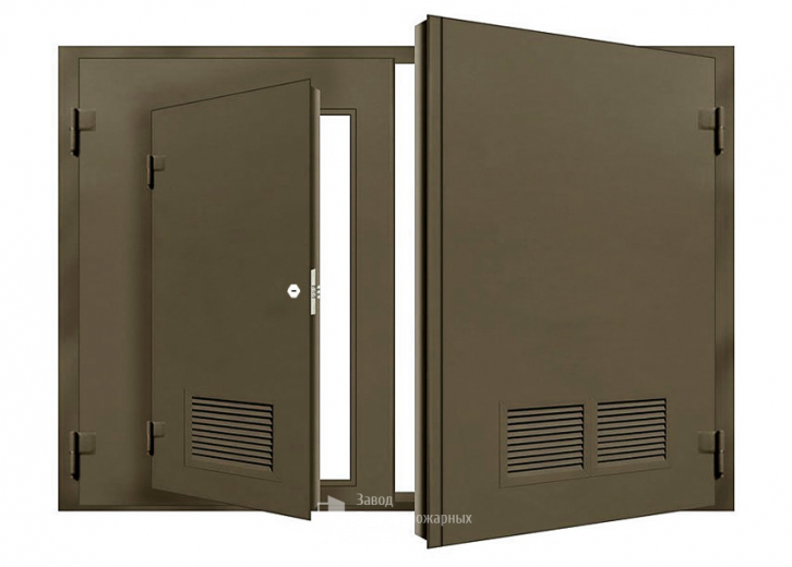 Фото «Гаражные противопожарные  ворота №5» в Волоколамску