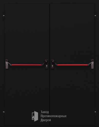 Фото двери «Двупольная глухая с антипаникой №14» в Волоколамску