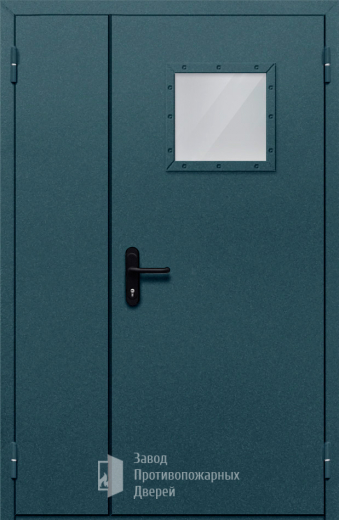 Фото двери «Полуторная со стеклом №87» в Волоколамску