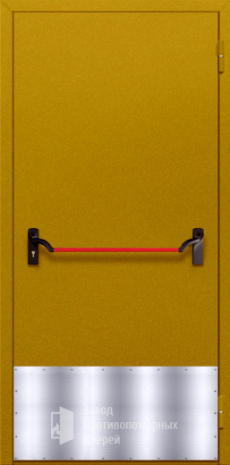 Фото двери «Однопольная с отбойником №25» в Волоколамску