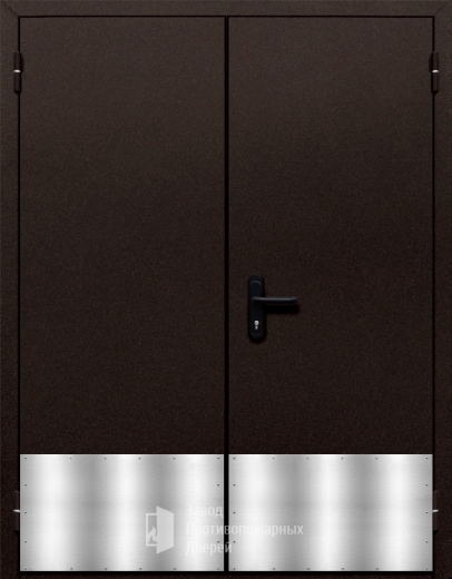 Фото двери «Двупольная с отбойником №45» в Волоколамску