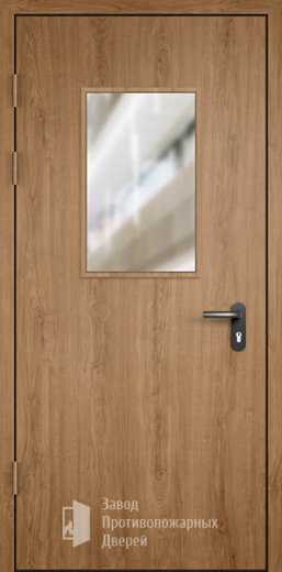 Фото двери «МДФ однопольная со стеклом №8» в Волоколамску