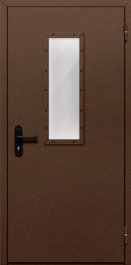 Фото двери «Однопольная со стеклом №58» в Волоколамску