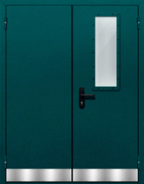 Фото двери «Двупольная с отбойником №33» в Волоколамску