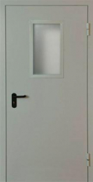 Фото двери «Однопольная со стеклопакетом EI-30» в Волоколамску
