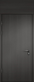 Фото двери «МДФ однопольная с фрамугой №27» в Волоколамску
