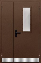Фото двери «Полуторная с отбойником №37» в Волоколамску